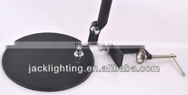 Space Saving foldable led table lamp JK837CWT in Pure White for China office table led lamps