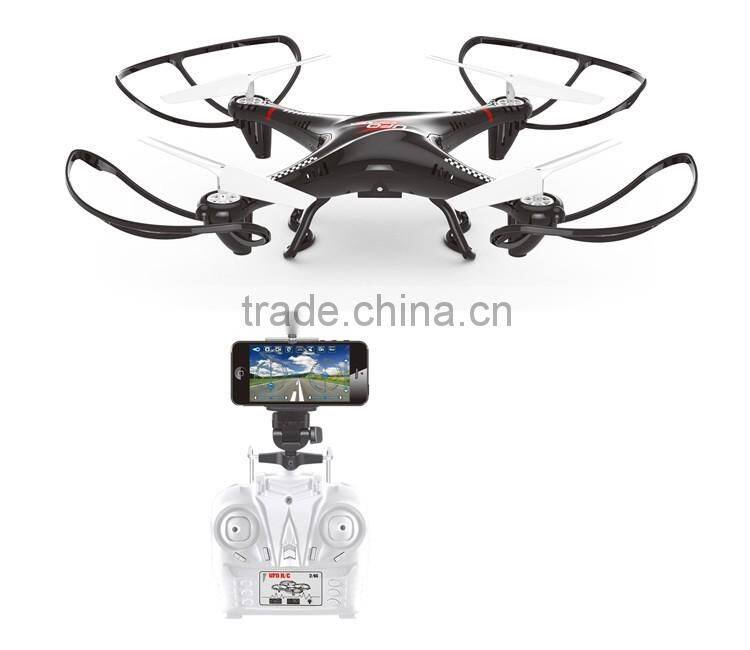 2016 X10WF 2.4G 4ch 6axis Gyro Wifi Control FPV Quadcopter Via iPhone/iPad/Android Headless Mode Quadcopter With Camera