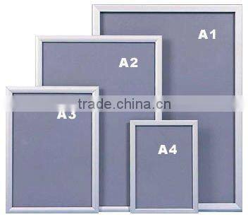 Clip aluminium snap frame