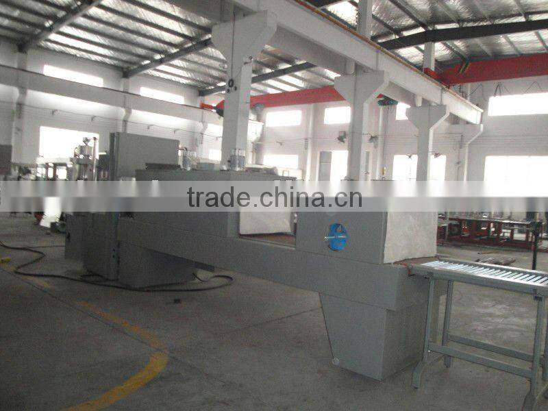 Group shrink machine for water bottles