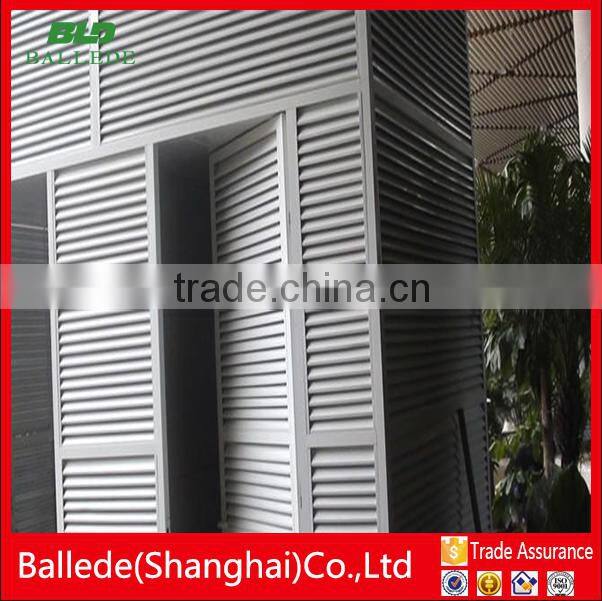 aluminum sliding louver
