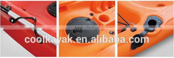 SGS approved single kayak boats for sale from cool kayak manufacturer plastic kayak