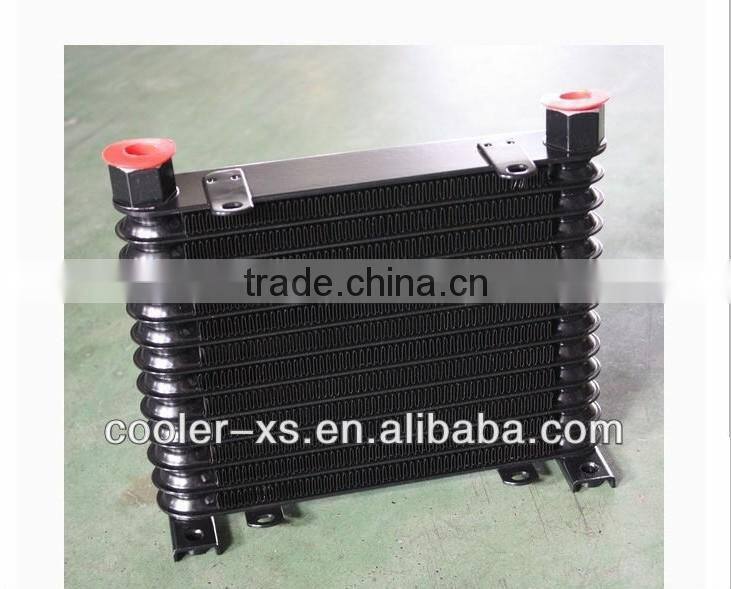 aluminum ,shell type ,hydraulic oil cooler for hydraulic system /motor cycle