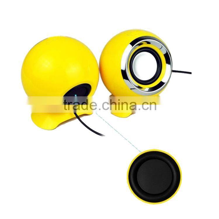 Ball Shape 2.0 Portable Mini Usb Speaker For Pc/smartphone/mp3/ipod/laptop