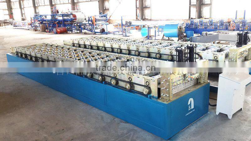 Automatic Color Steel Corrugated Making Machine For Roofing Sheet