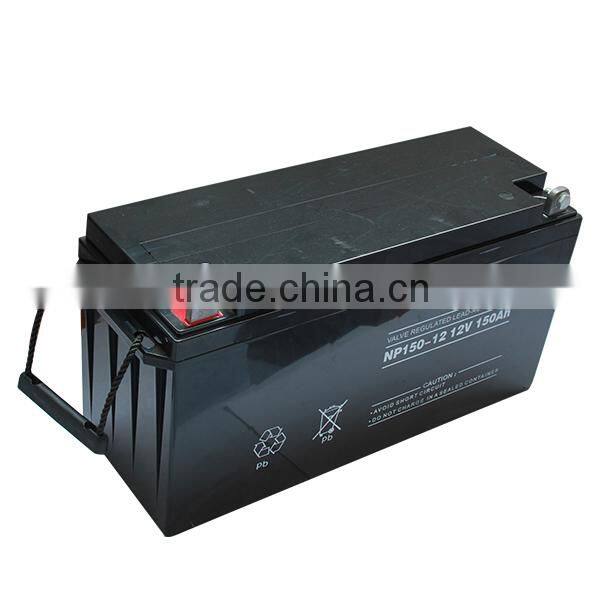 Relaible Quality Wind Generator Battery Deep Cycle Gel Battery Gel Cell Battery 12V150Ah In Grey Case