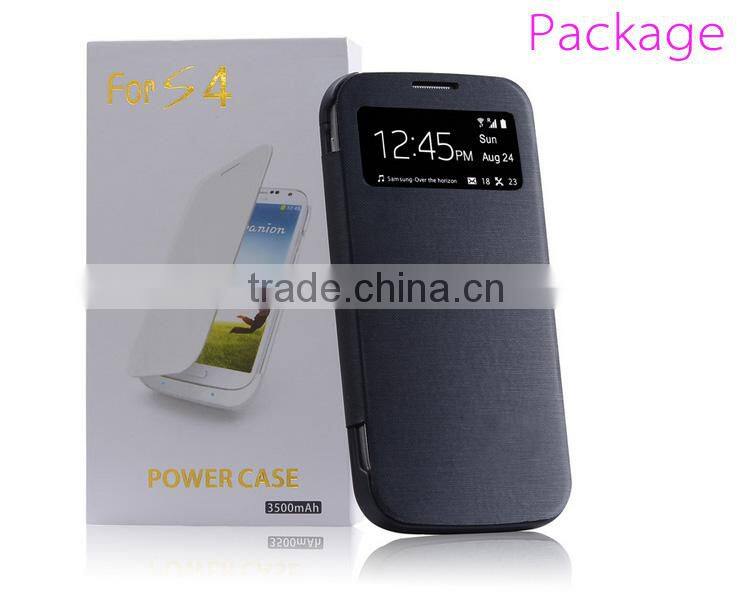 2014 External power case for Samsung Galaxy S4