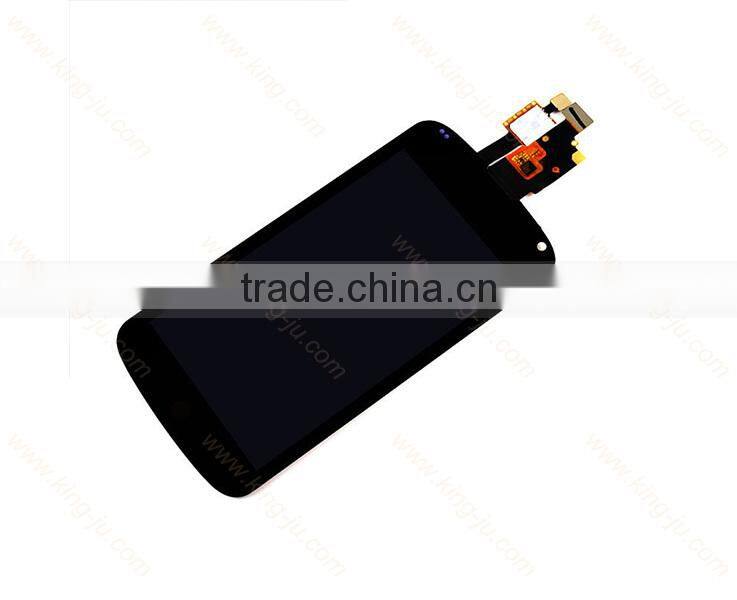 Latest accessories cheap lcd replacement with digitizer for lg Nexus 4 lcd display touch screen replacement