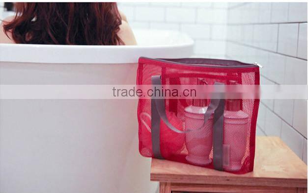 China wholesale cheap nylon mesh beach bag