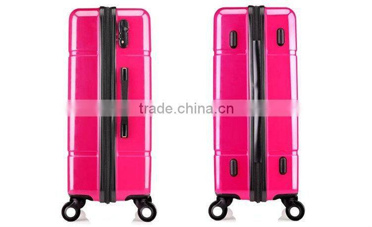 China ShenZhen Factory New Design ABS+PC luggage