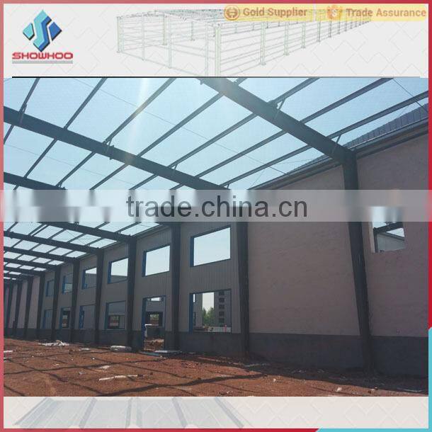 galvanized q345 design steel construction factory building