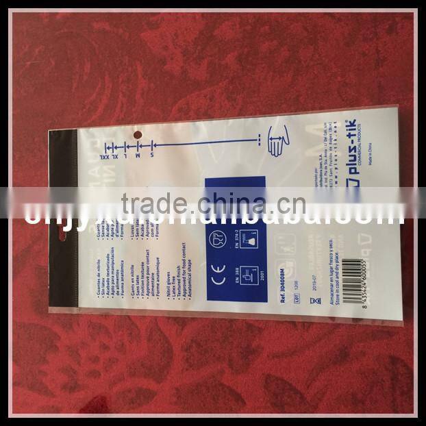 opp bag for Socks, glovesself adhesive opp bagopp plastic bag