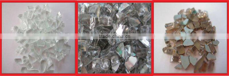 fireplace decorative tempering glass rocks