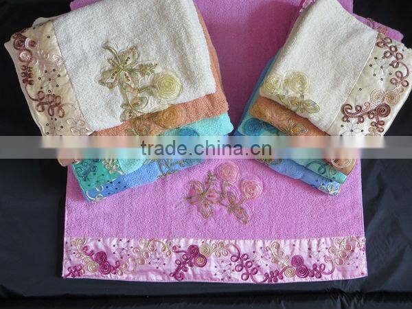 zebra bamboo face towel bath Towel Gift Box Sets in gift box