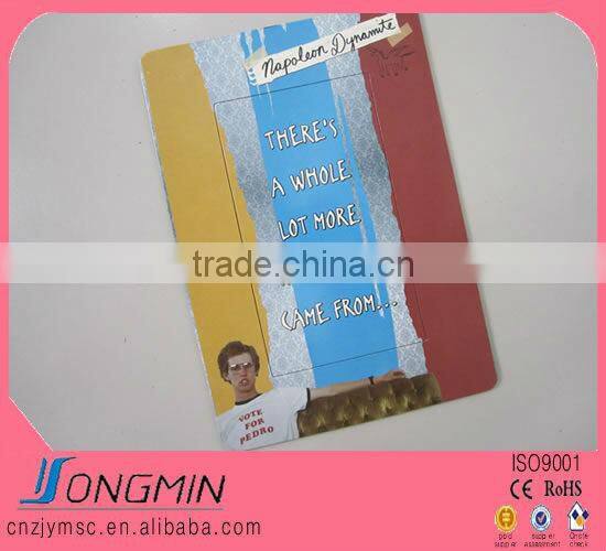 color printing advertising fridge magnetic notepad on fridge