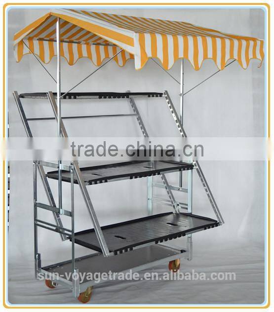 flower/plant transport show trolley, display cart, warehouse rack