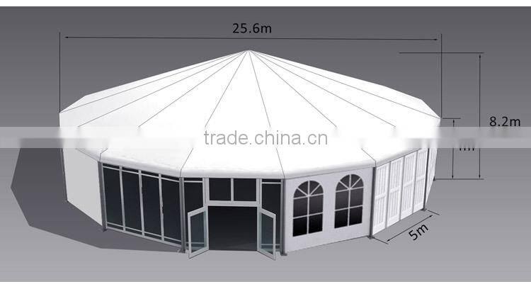 Big Decagon Tents and hexagon Domes marquee for wedding and party