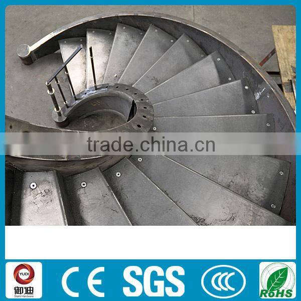Home use interior prefabricated stainless steel stairs