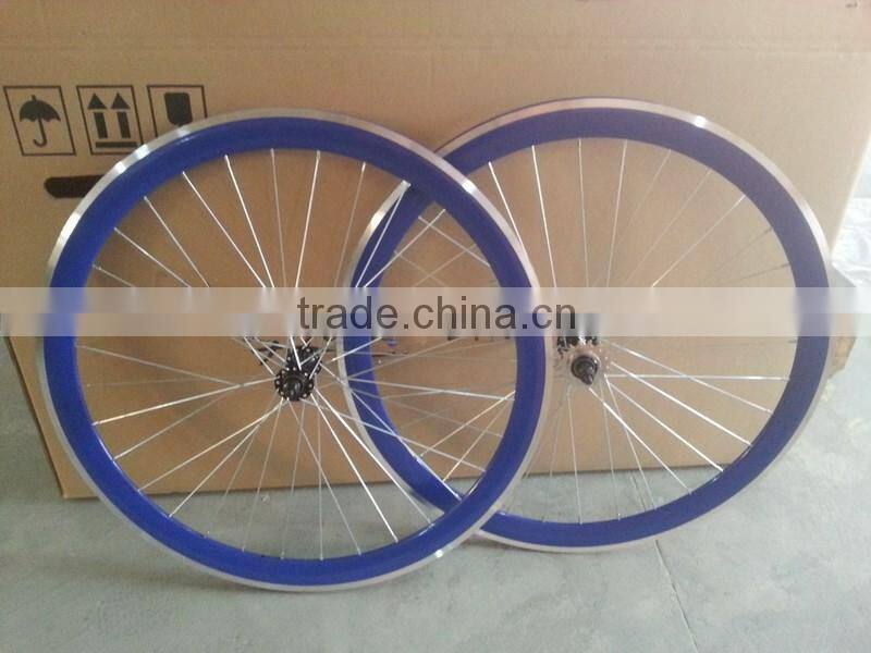 2016 hot selling colorful aluminum alloy wheel set deep V rim 45mm filpflop hub wheelset