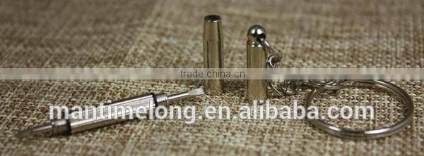 mini screwdriver keychain screwdriver function phillips screwdriver