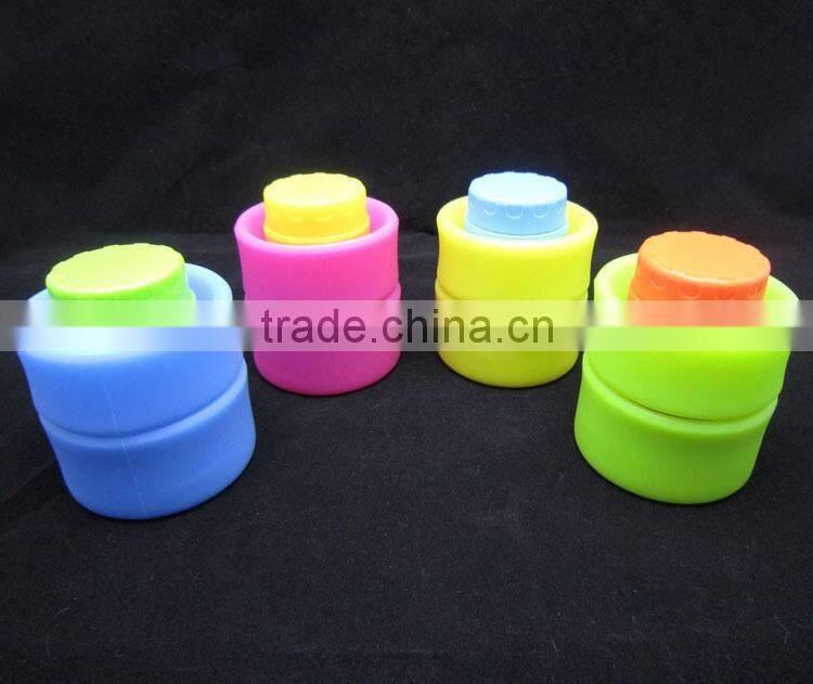 hot new products for 2015 folding silicone water bottle