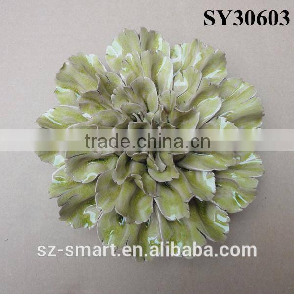 Souvenir handmake ceramic flower decoration