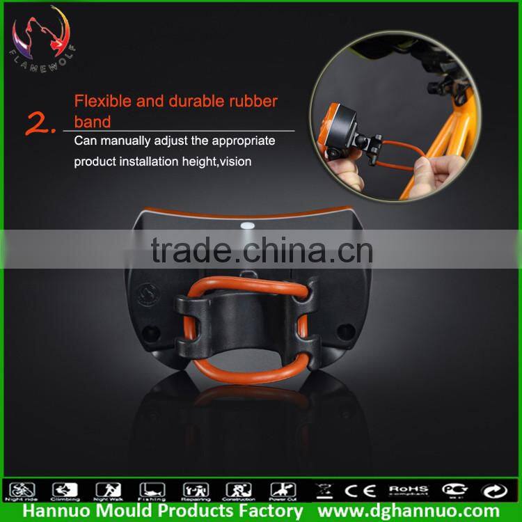 Wireless control light for bicycle bicycle rear brake light bicycle turn signal light