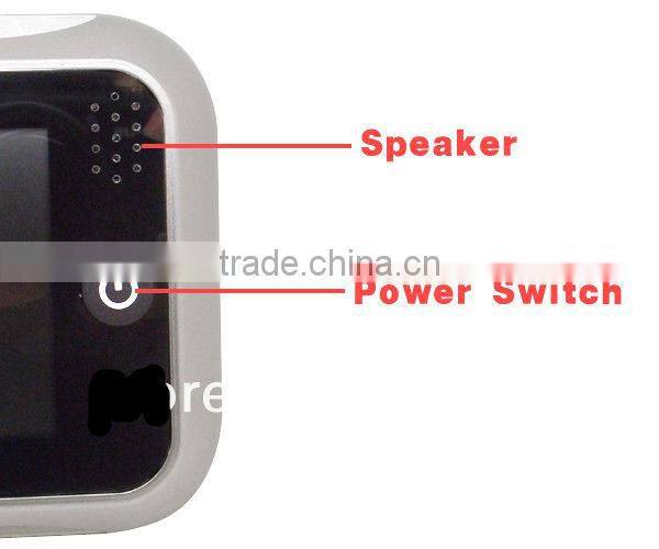 3.5" sliding screen door closer viewer recorder with monitor , auto photo shooting