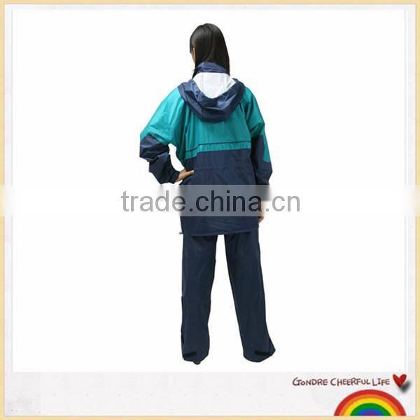 Adult outwear waterproof raincoat fabric