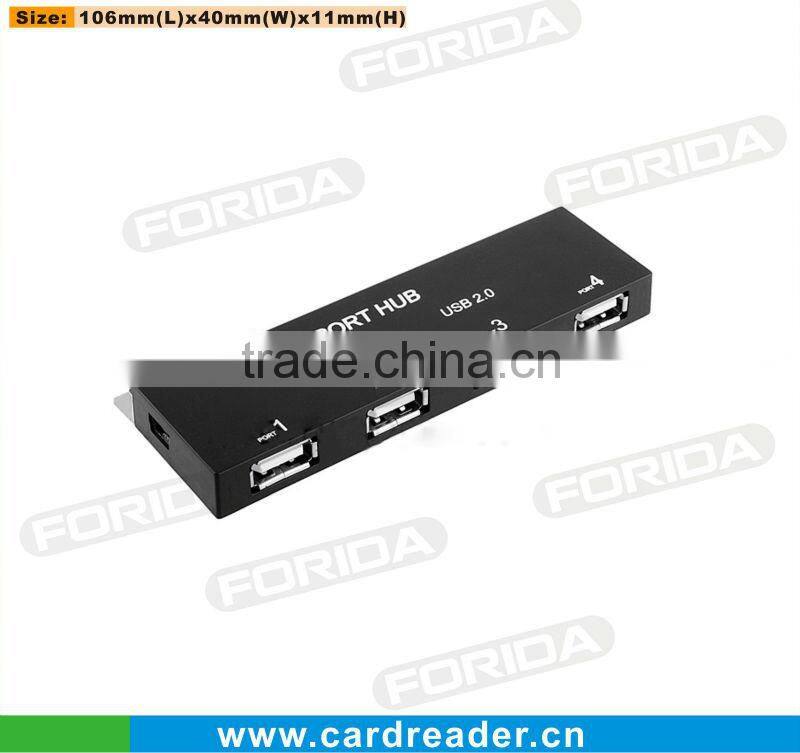 4 port ruler usb hub in ruler design
