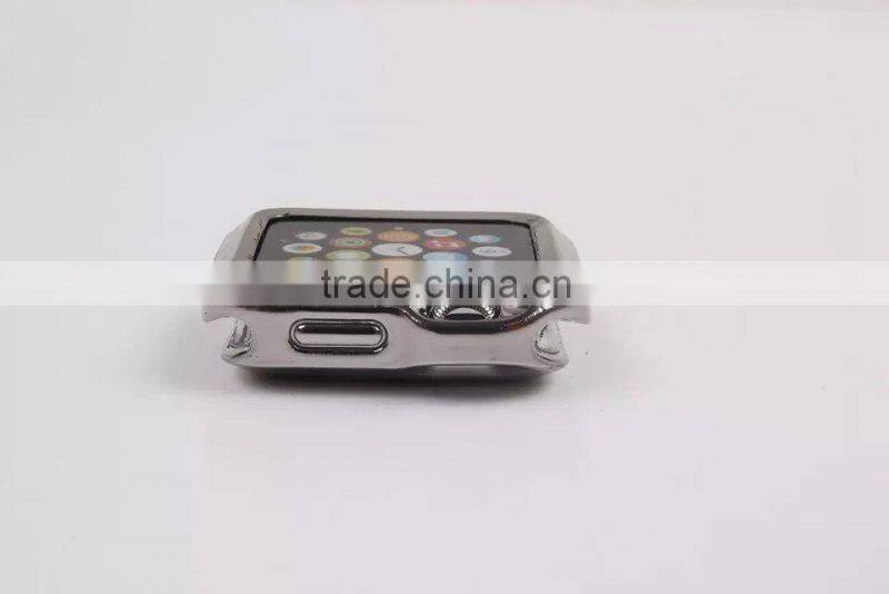 100% perfect fit for apple watch 38mm aluminum Plating pattern case