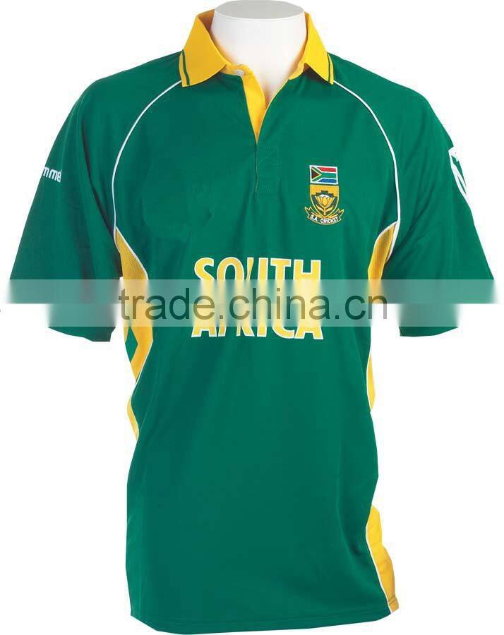 Promotional factory direct supply good credit cricket jersey