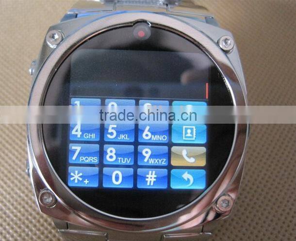 TW818B 1.6 Inch Stainless JAVA Watch Phone,240*240 pixel screen