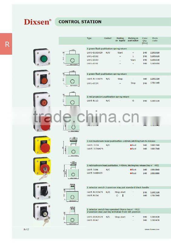 Control Box (XAL-B101) (LAY5-B101H29,LAY5-B102,LAY5-B103,LAY5-B114
