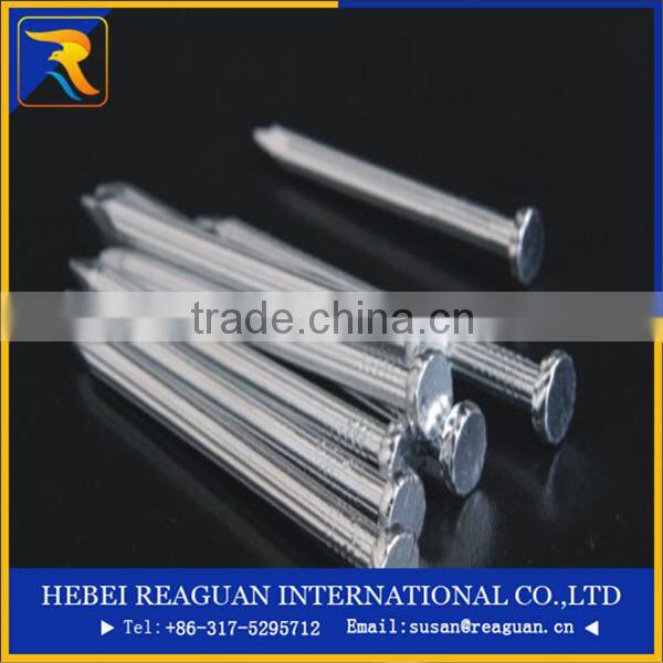 Best selling 4-1/2" 30D hot-dipped galvanized ring shank patio nail