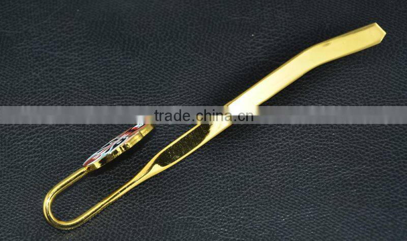 Chinese facebook metal bookmark for book and brass bookmark