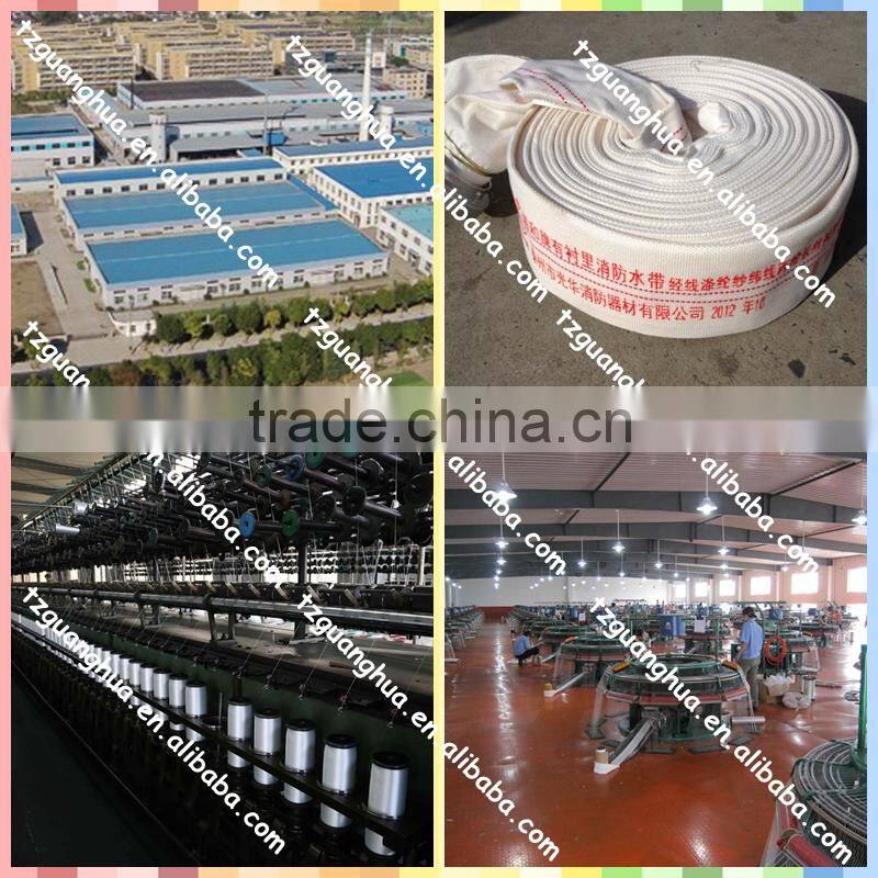 3/4" PVC lined garden water hose with brass coupling