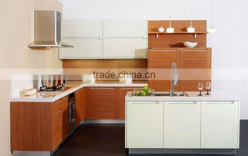Modern Kitchen furniture melamine kitchen cabinet