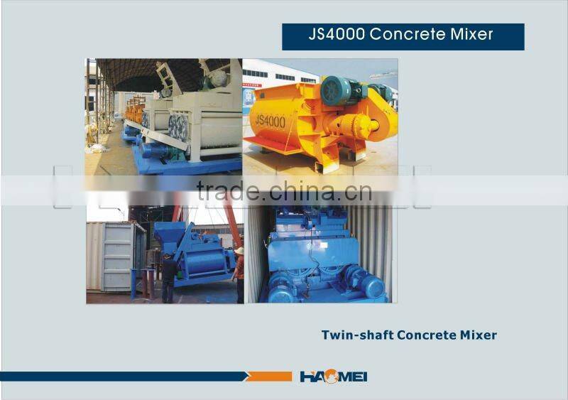 JS4000 hormigonera nuevo de haomei