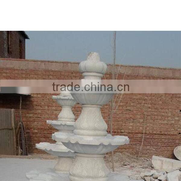 Marble fountain sculpture / stone fountain / garden stone