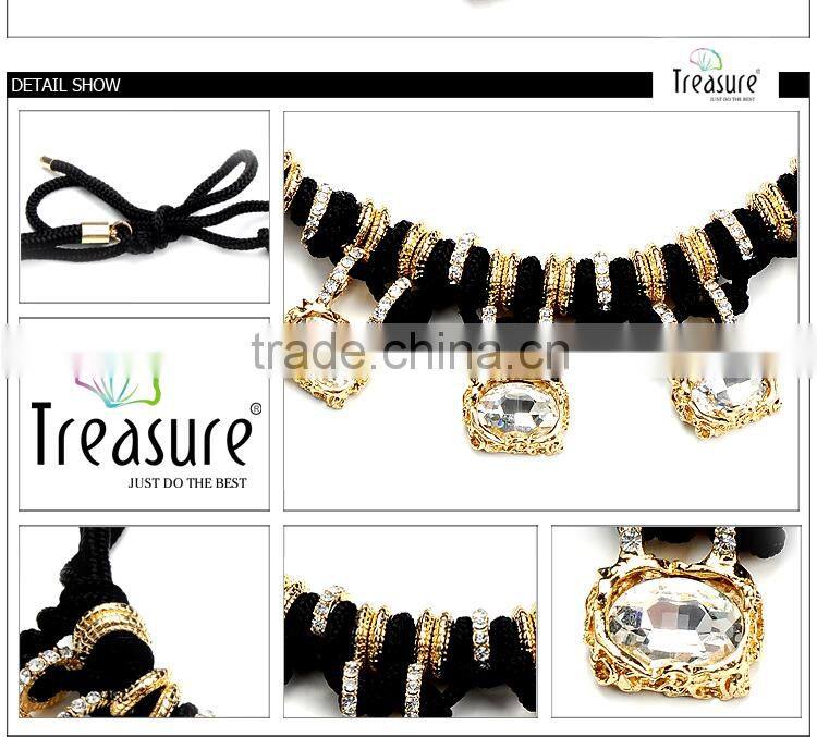 Silver Jewelry rice pearl necklace design made in China