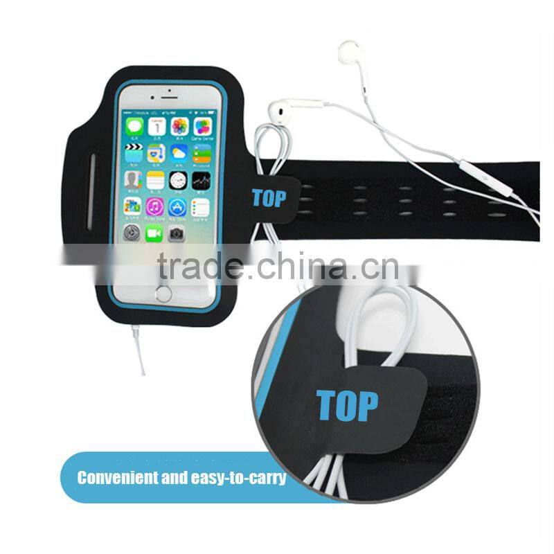 2016 Newly Design elastic armband bag neoprene armband phone pouch