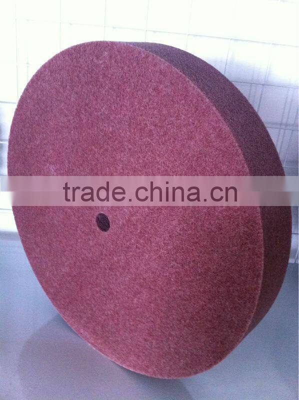 Non-woven abrasive wheel polishing wheel for stainless steel