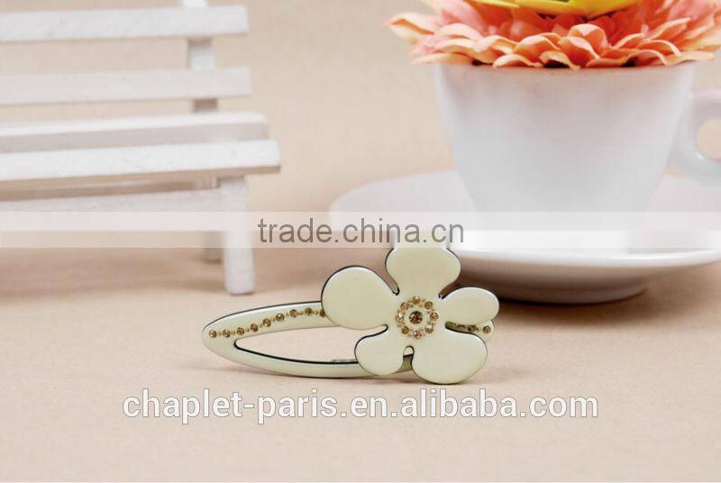 wholesale flower headwear rhinestone hairpin girls lovely hair accessory