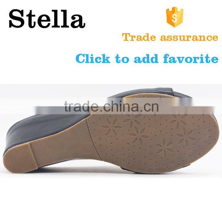custom China Factory middle heel sneaker mules