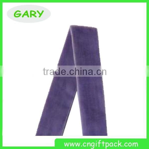Purple Double Side Velvet Gift Decoration Ribbon 3/8"