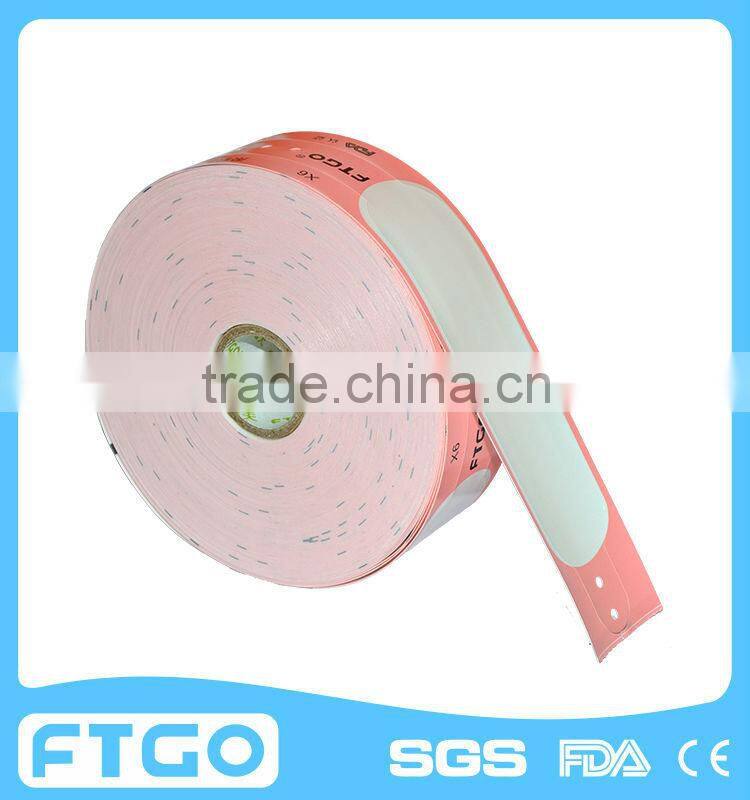 roll scan direct thermal medical id armbands from manufacture/OEM ODM