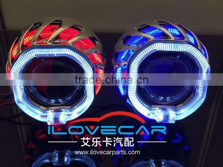 Special miniH1 projector lens kit for auto headlamp lightting retrofit/modify and update parts