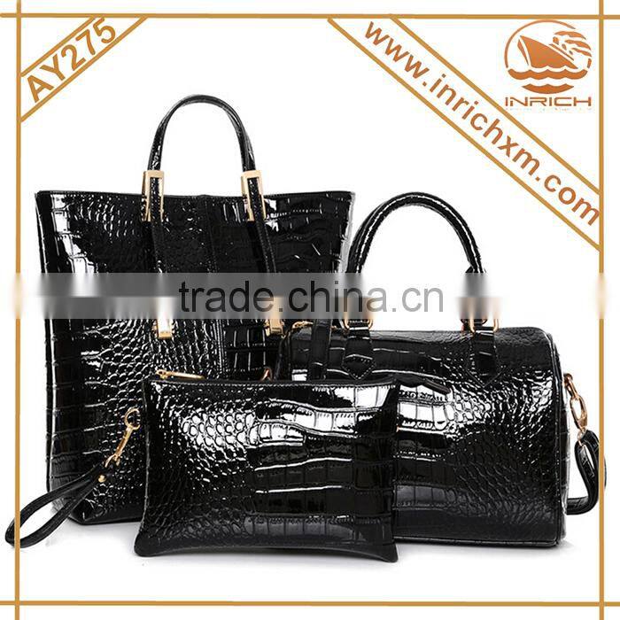 2015 New Fashion 3pcs Hot and Beautiful Lady Handbag