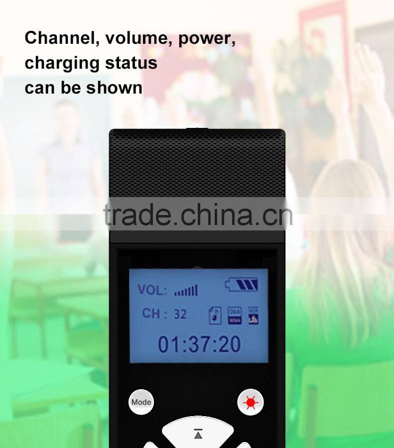 TP-WIRELESS 2.4GHz Wireless Portable Microphone System Laser Pointer USB Remote Control PPT Paging